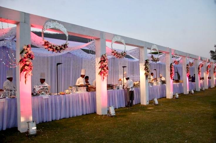 Culinary Corner with Food Stalls